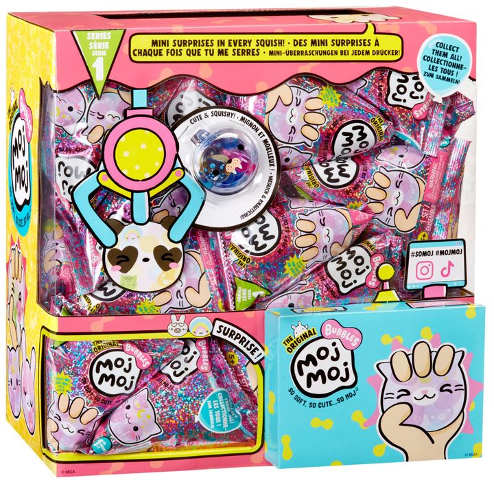 Moj Moj Bubble Assortment PDQ